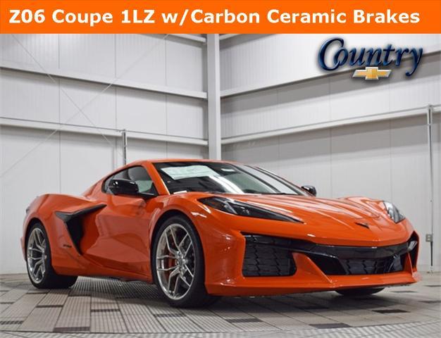 new 2025 Chevrolet Corvette car, priced at $131,360