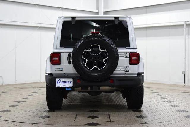 used 2022 Jeep Wrangler Unlimited 4xe car, priced at $34,999