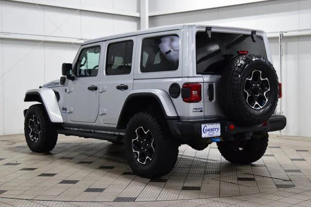 used 2022 Jeep Wrangler Unlimited 4xe car, priced at $34,999