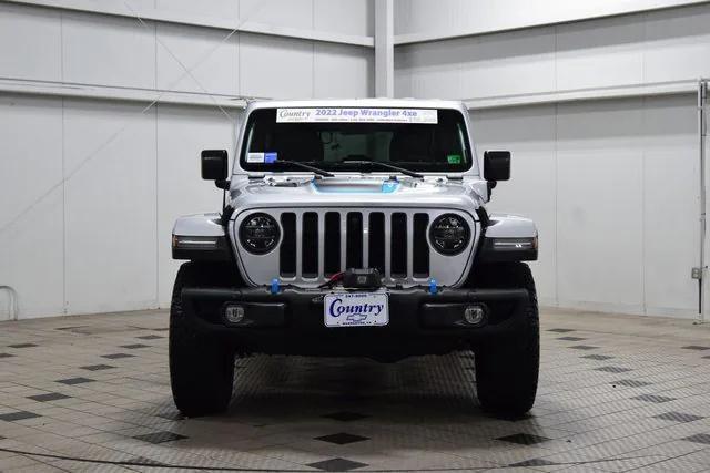 used 2022 Jeep Wrangler Unlimited 4xe car, priced at $34,999