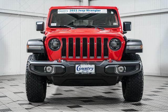 used 2022 Jeep Wrangler Unlimited car, priced at $43,000