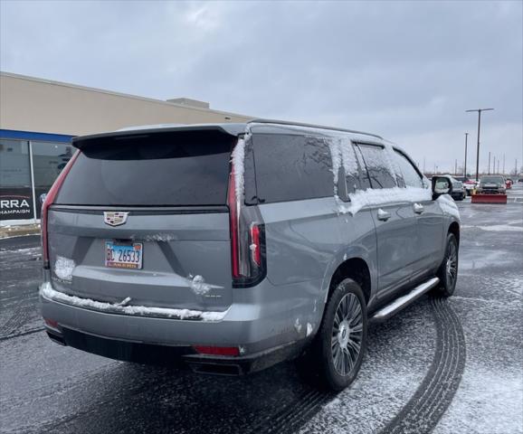 used 2023 Cadillac Escalade ESV car, priced at $72,999