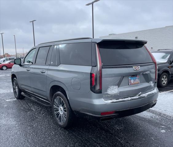 used 2023 Cadillac Escalade ESV car, priced at $72,999