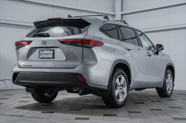 used 2023 Toyota Highlander car, priced at $38,000