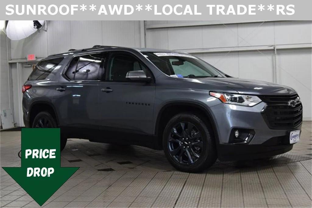 used 2021 Chevrolet Traverse car, priced at $25,999