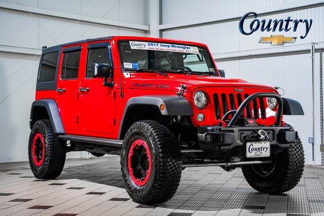used 2017 Jeep Wrangler Unlimited car, priced at $30,000