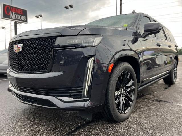 used 2022 Cadillac Escalade ESV car, priced at $75,999