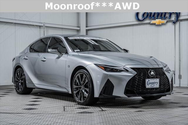 used 2022 Lexus IS 350 car, priced at $42,000