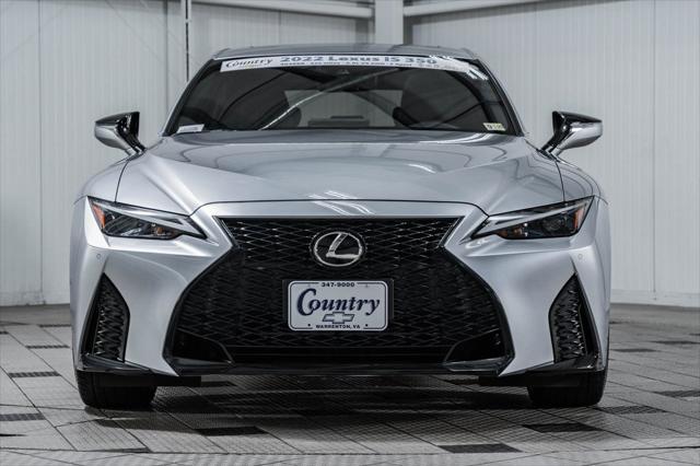 used 2022 Lexus IS 350 car, priced at $42,000