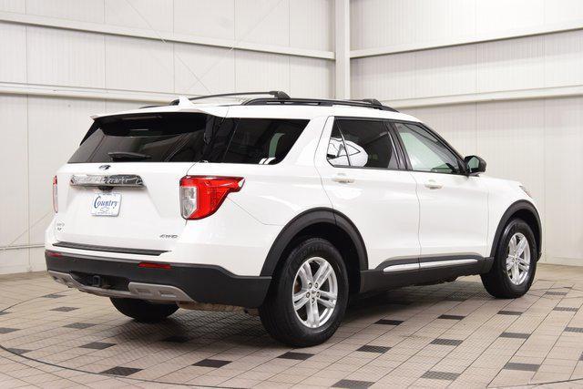 used 2021 Ford Explorer car, priced at $24,999