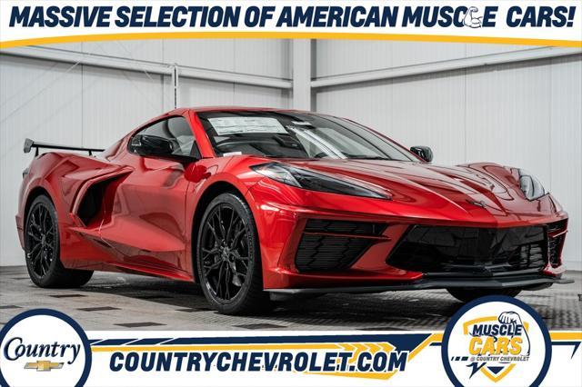 new 2025 Chevrolet Corvette car, priced at $83,435