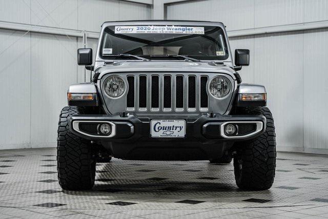 used 2020 Jeep Wrangler Unlimited car, priced at $32,500