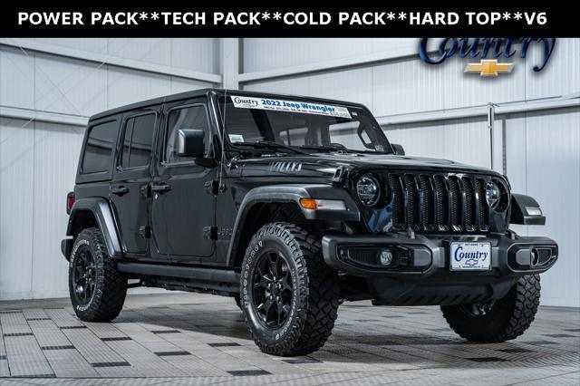 used 2022 Jeep Wrangler car, priced at $26,777