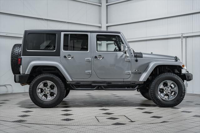 used 2018 Jeep Wrangler JK Unlimited car, priced at $25,500