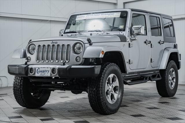 used 2018 Jeep Wrangler JK Unlimited car, priced at $25,500