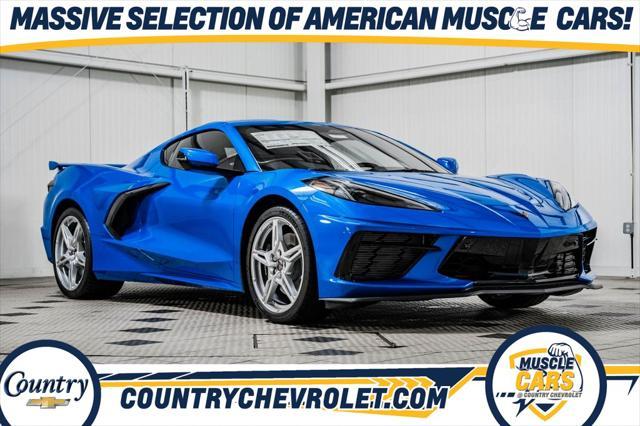 new 2025 Chevrolet Corvette car, priced at $83,935