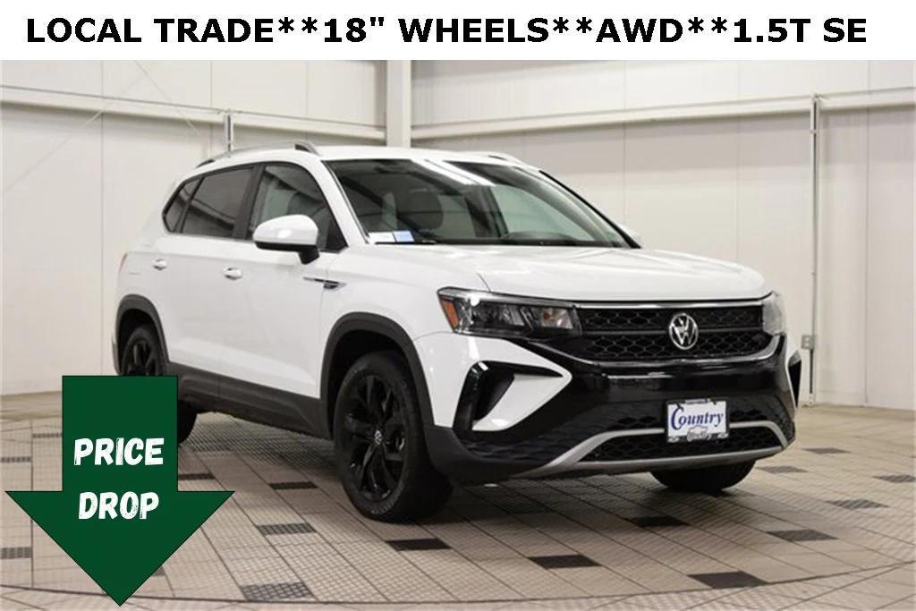 used 2022 Volkswagen Taos car, priced at $19,999