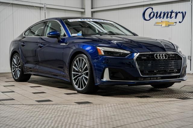 used 2021 Audi A5 car, priced at $33,000