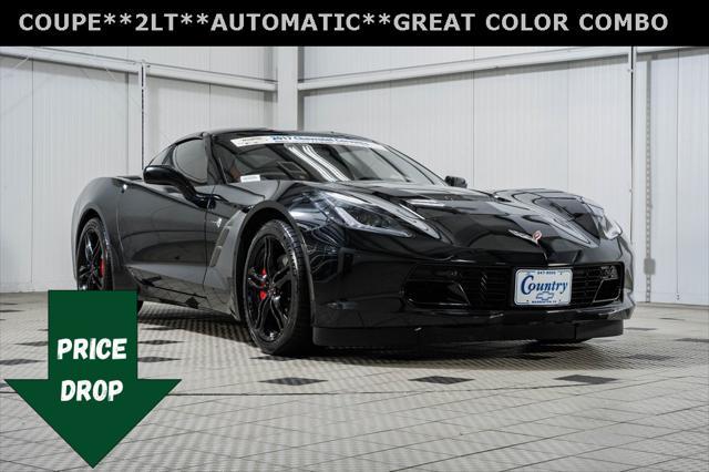 used 2017 Chevrolet Corvette car, priced at $46,777