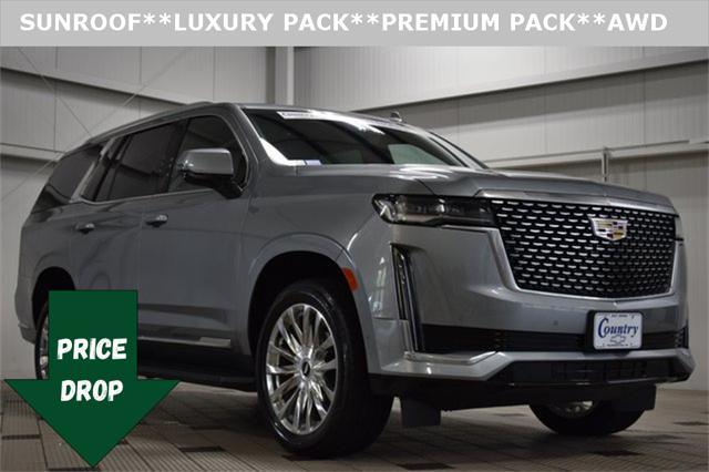 used 2023 Cadillac Escalade car, priced at $75,500
