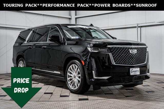 used 2024 Cadillac Escalade ESV car, priced at $89,777