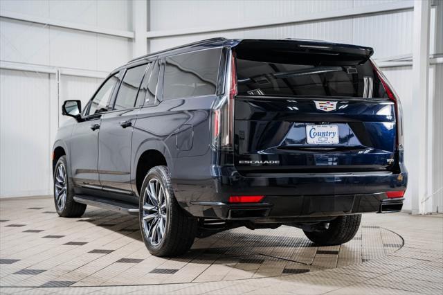 used 2023 Cadillac Escalade ESV car, priced at $75,500