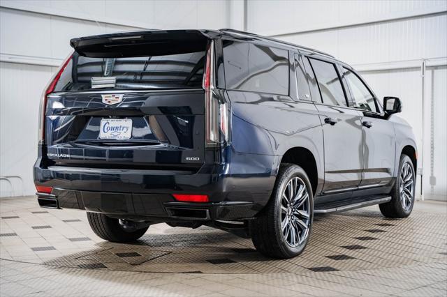 used 2023 Cadillac Escalade ESV car, priced at $75,500