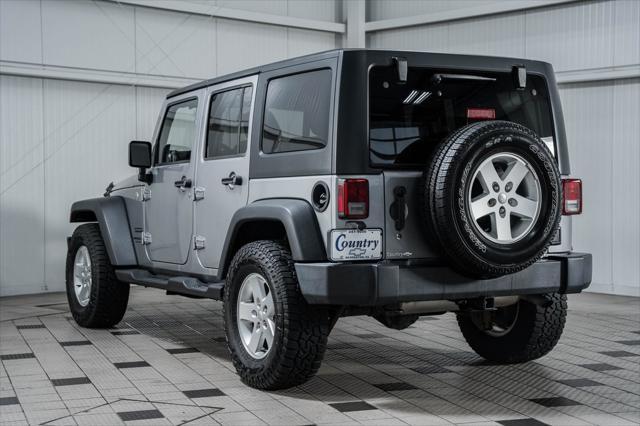 used 2016 Jeep Wrangler Unlimited car, priced at $17,250