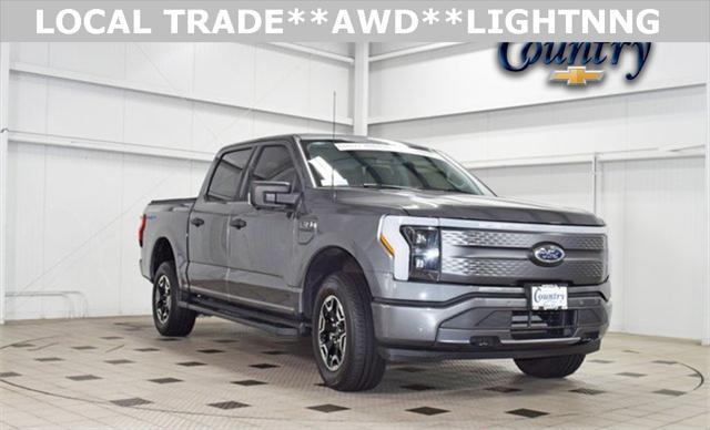 used 2023 Ford F-150 Lightning car, priced at $39,999