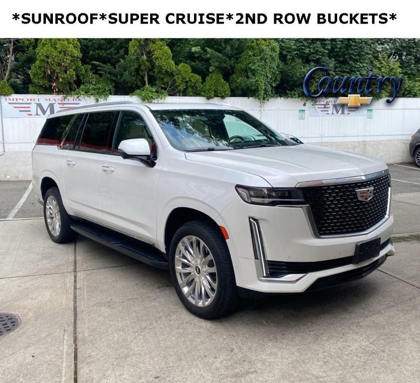 used 2022 Cadillac Escalade ESV car, priced at $72,999