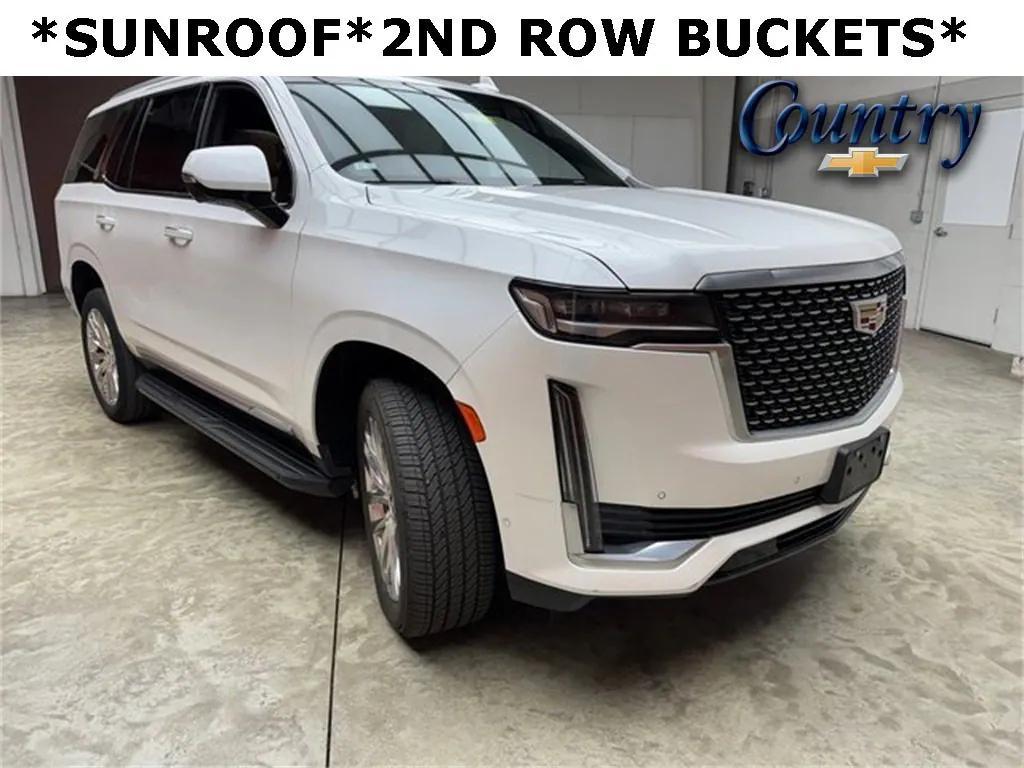 used 2022 Cadillac Escalade car, priced at $64,999