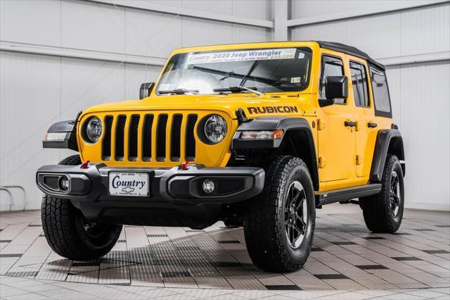 used 2020 Jeep Wrangler Unlimited car, priced at $37,000