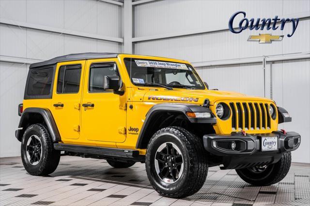 used 2020 Jeep Wrangler Unlimited car, priced at $36,777
