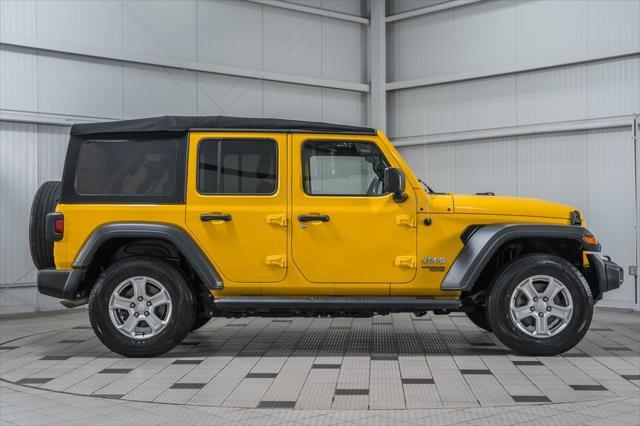 used 2020 Jeep Wrangler Unlimited car, priced at $25,999