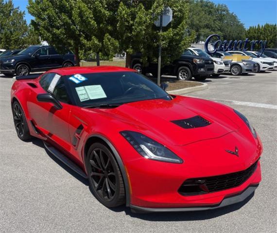used 2018 Chevrolet Corvette car, priced at $62,000