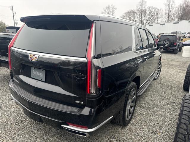 used 2021 Cadillac Escalade ESV car, priced at $75,000