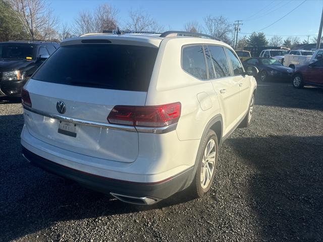 used 2021 Volkswagen Atlas car, priced at $24,500