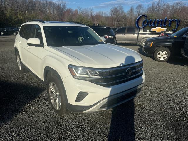 used 2021 Volkswagen Atlas car, priced at $24,500