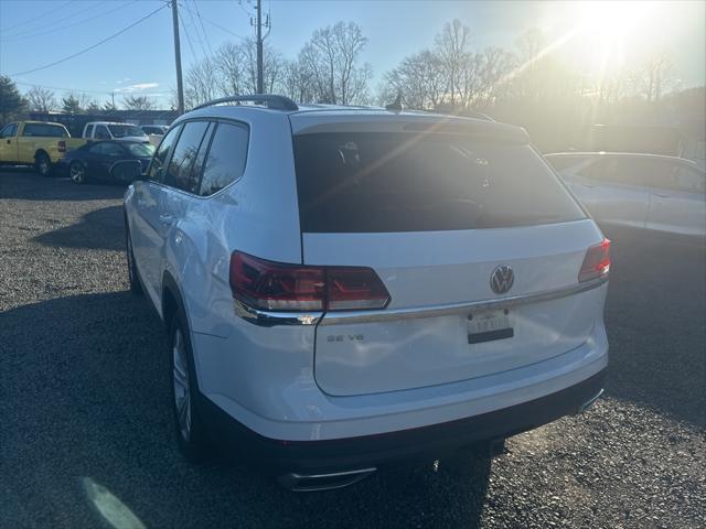 used 2021 Volkswagen Atlas car, priced at $24,500