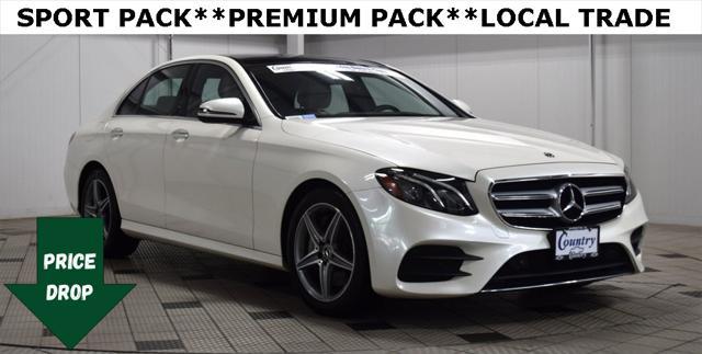 used 2019 Mercedes-Benz E-Class car, priced at $26,250