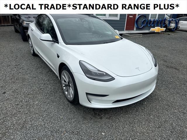 used 2021 Tesla Model 3 car, priced at $21,000