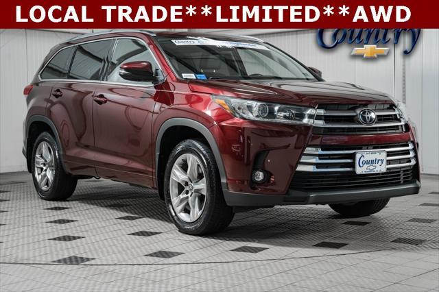 used 2019 Toyota Highlander car, priced at $27,000