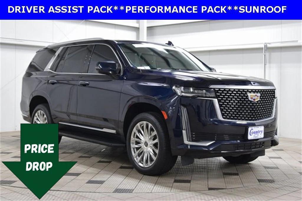 used 2021 Cadillac Escalade car, priced at $58,999