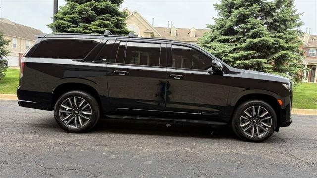 used 2021 Cadillac Escalade ESV car, priced at $73,999