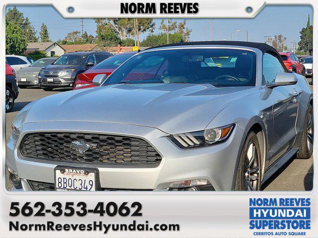 used 2016 Ford Mustang car, priced at $17,500