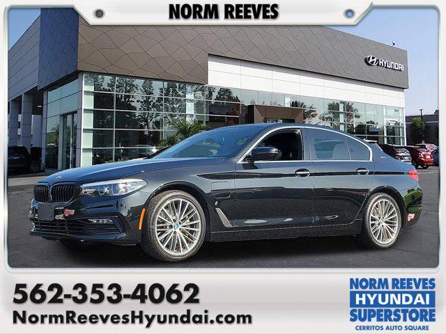 used 2018 BMW 530e car, priced at $18,500