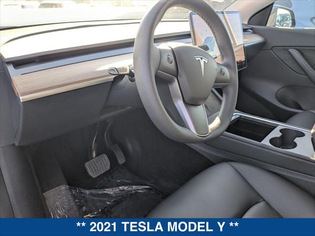 used 2021 Tesla Model Y car, priced at $28,875
