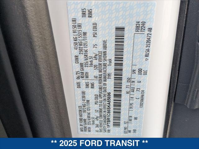 new 2025 Ford Transit-250 car, priced at $55,490
