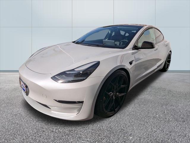 used 2021 Tesla Model 3 car, priced at $27,000