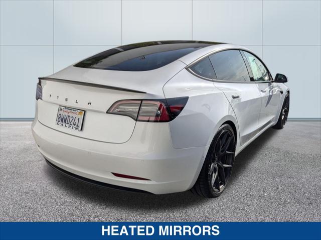 used 2021 Tesla Model 3 car, priced at $27,000